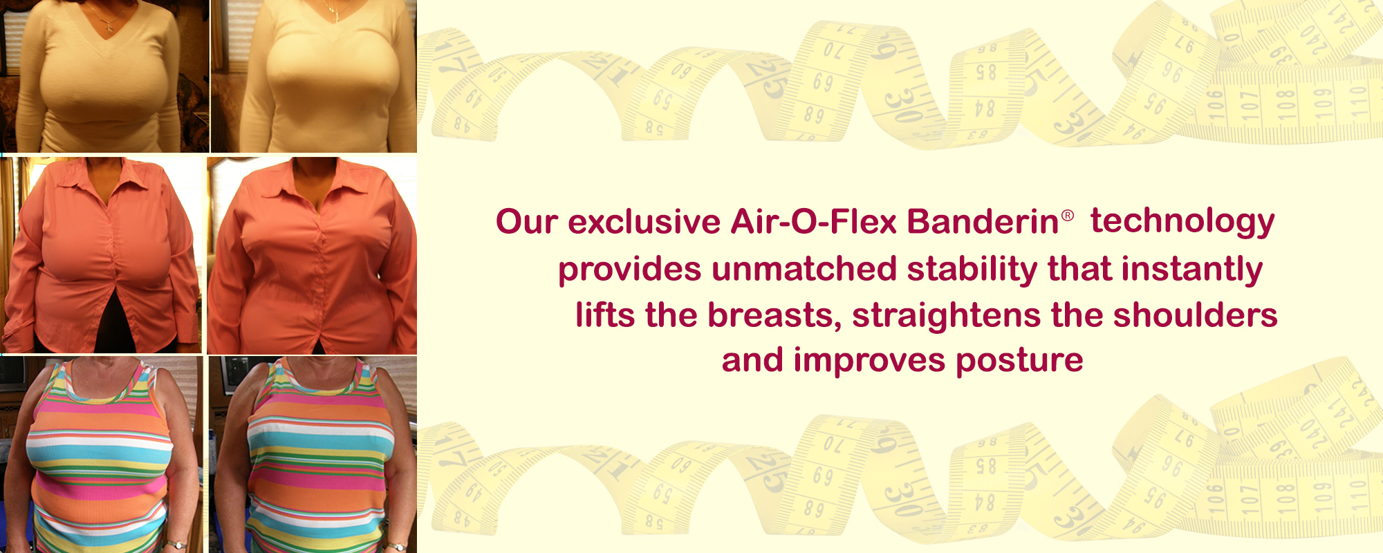 Before and After Bra Fitting